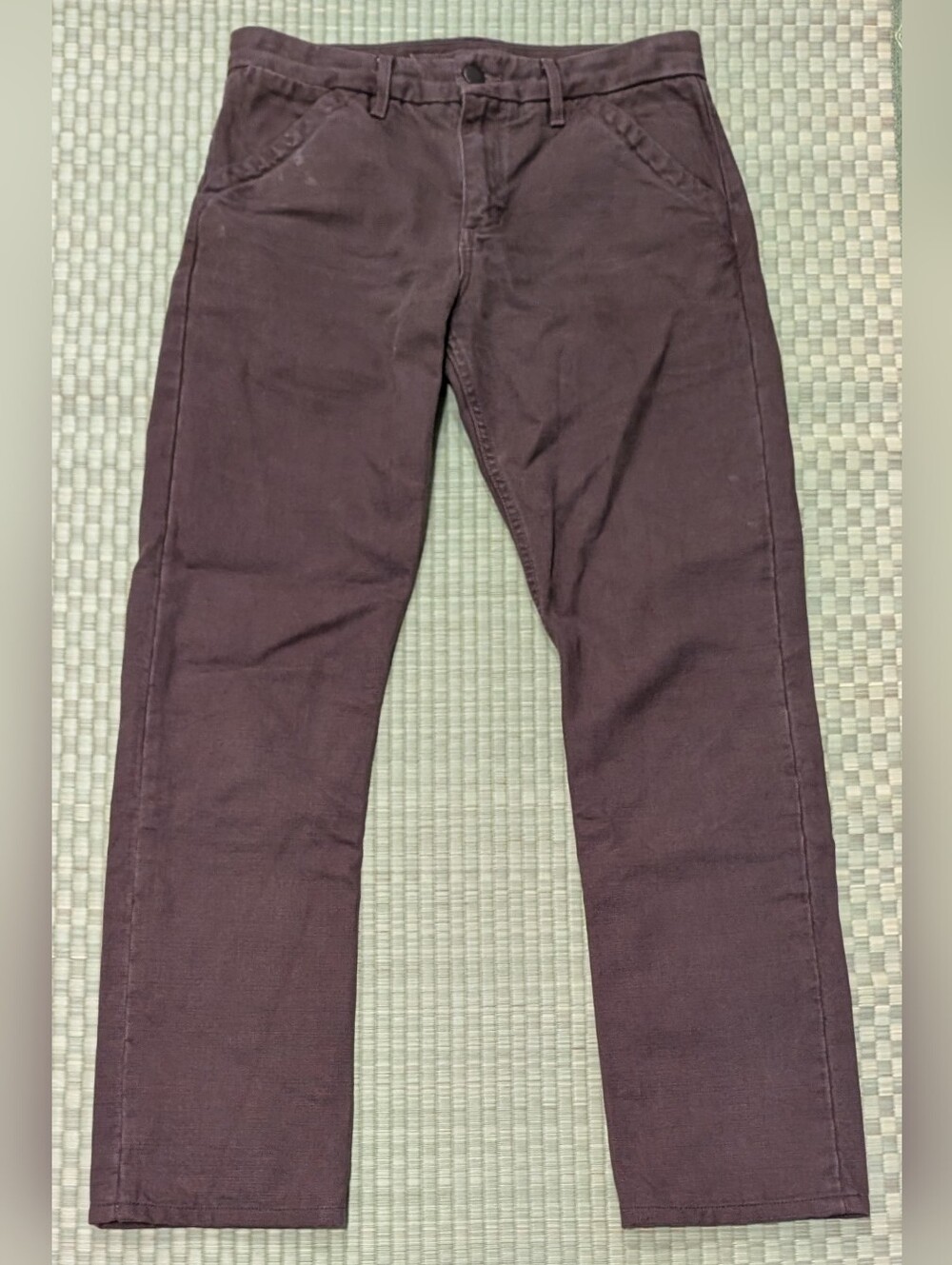 Freenote Cloth Workers Chino Slim Fit 14oz Slub Bark Men's Size 30 Made in USA